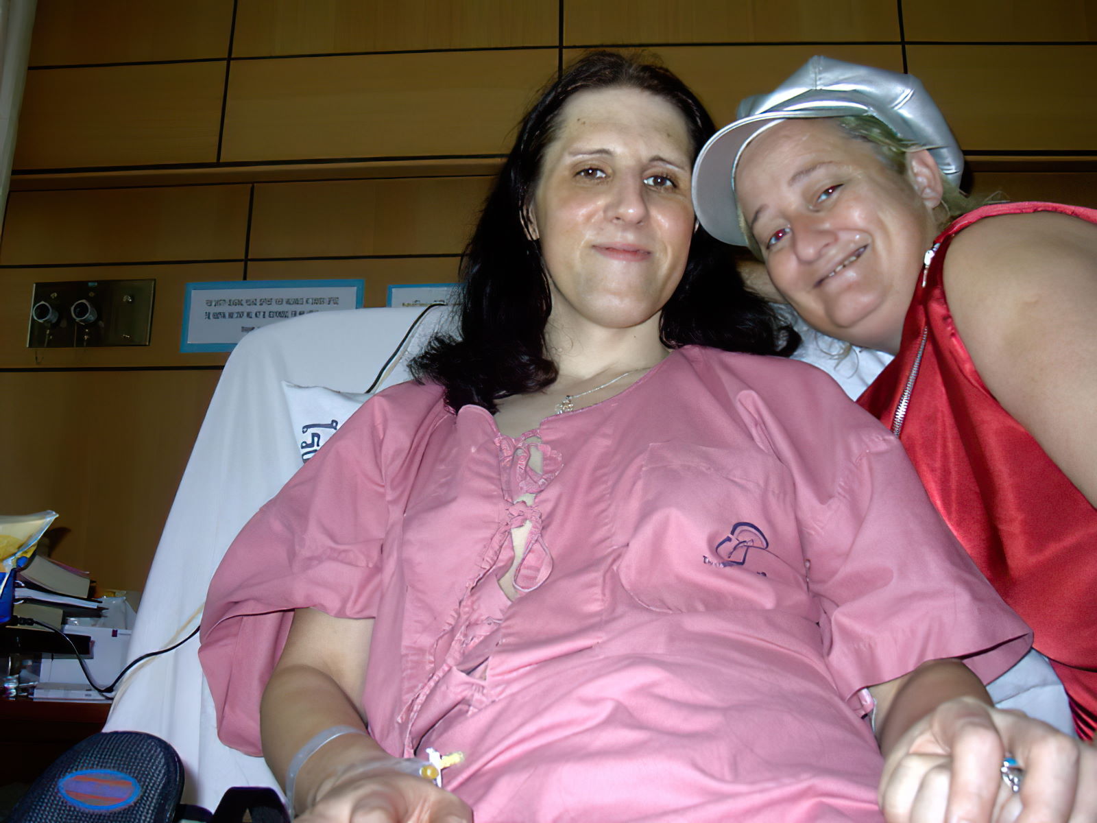 Kazzy and I in Aikchol Hospital 6 days after my surgery